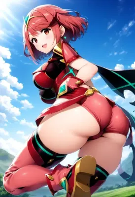 ホムラのエロ画像 9枚目